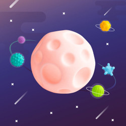 WOOPIE BABY Sensory Squeeze Blocks 8 pcs.