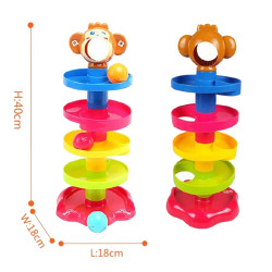 WOOPIE BABY Ball Track Spiral Set + 3 Balls