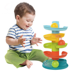 WOOPIE BABY Ball Track Spiral Set + 3 Balls