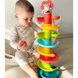 WOOPIE BABY Ball Track Spiral Set + 6 Balls