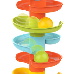 WOOPIE BABY Ball Track Spiral Set + 6 Balls