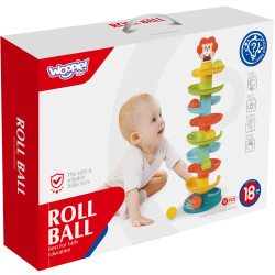 WOOPIE BABY Ball Track Spiral Set + 6 Balls