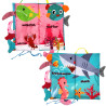 WOOPIE BABY Fabric Book with Sea Animal Tails