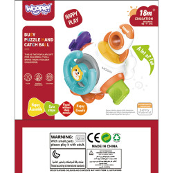 WOOPIE BABY Space Ball Rocket 6in1 Montessori 18m+