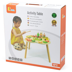 VIGA PolarB Educational Table Activities Pyramid Cymbals Sensory Montessori