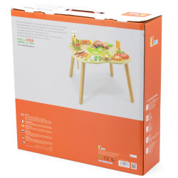 VIGA PolarB Educational Table Activities Pyramid Cymbals Sensory Montessori