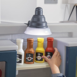 STEP2 Modern Realistic Kids Kitchen with Lots of Accessories