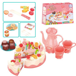 WOOPIE Cutting Birthday Cake Candles Kettle Cutlery + 83 pcs.
