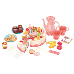 WOOPIE Cutting Birthday Cake Candles Kettle Cutlery + 83 pcs.