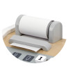 VIGA Wooden Cash Register Gray and White