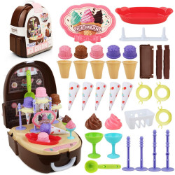 WOOPIE Little Chef Set Ice Cream Shop in a Backpack 36 pcs.