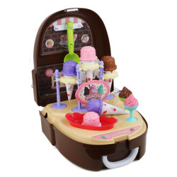 WOOPIE Little Chef Set Ice Cream Shop in a Backpack 36 pcs.