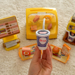 WOOPIE Shop Restaurant Fast Food Mini Burger Shop "BIG BURGER"