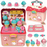 WOOPIE Ice Cream Parlor 2 in 1 Suitcase 16 pcs.