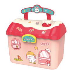 WOOPIE Ice Cream Parlor 2 in 1 Suitcase 16 pcs.