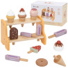 VIGA Wooden Ice Cream Shop Set with 6 Ice Creams