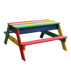 AXI Colorful Table with Umbrella