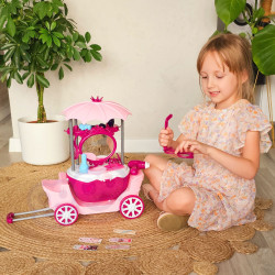 WOOPIE Beauty Salon Dressing Table on Wheels Trolley Wlizka 31 acc. 4 in 1