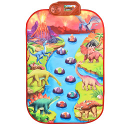WOOPIE Large Musical Mat Piano XL Dinosaurs Interactive