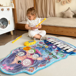 WOOPIE Mermaid Musical Mat 2 in 1 Interactive Drums