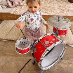 WOOPIE Educational Drum Set for Kids Learning Music