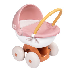 SMOBY Baby Nurse Deep Stroller with Plastic Canopy