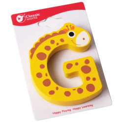 CLASSIC WORLD Wooden Letter G