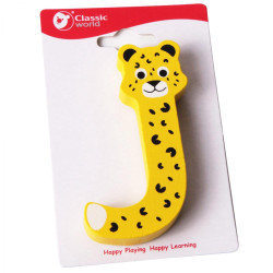 CLASSIC WORLD Wooden Letter J
