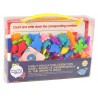 WOOPIE Montessori Educational Set Learning to Count Color Sorter Sea Land 111 pcs.