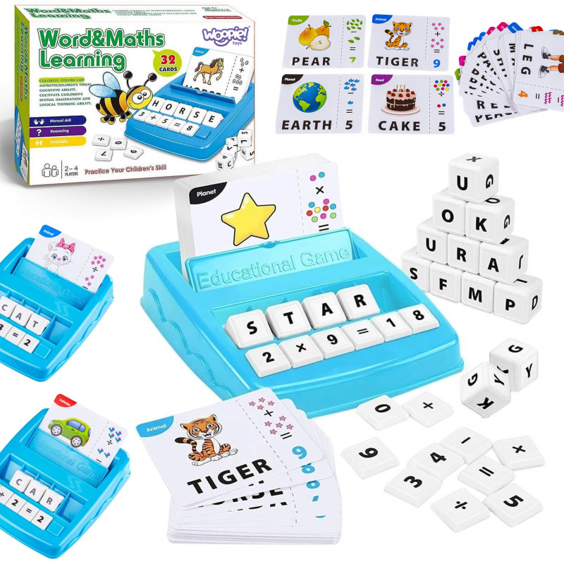 WOOPIE Educational Game for Learning English and Math