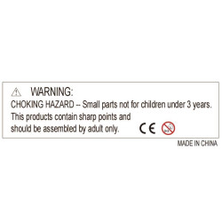 CLASSIC WORLD EDU Wooden Educational Chalkboard