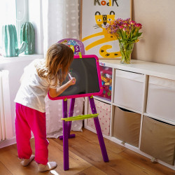 WOOPIE 3-in-1 Magnetic Dry Erase Board with Light Painting