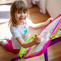 WOOPIE 3-in-1 Magnetic Dry Erase Board with Light Painting