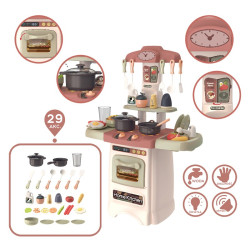 WOOPIE Fashionable Kitchen with Water Circulation Burner Light Sound + 29 Acc.