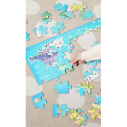 CLASSIC WORLD Puzzle World Map