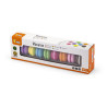VIGA Wooden Cookies Colorful Cookies Macaroon Set 8 pcs
