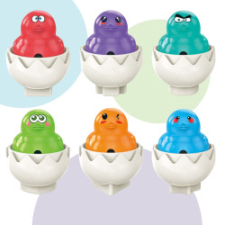 WOOPIE Montessori Shape Sorter Puzzle Match Fun Chicks Eggs 6pcs