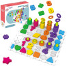 WOOPIE Montessori Puzzle Sorter Brain Training Letters Numbers 139 pcs