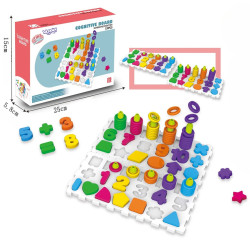 WOOPIE Montessori Puzzle Sorter Brain Training Letters Numbers 139 pcs