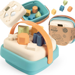 SMOBY Little Green Sorter in the Bioplastic Basket