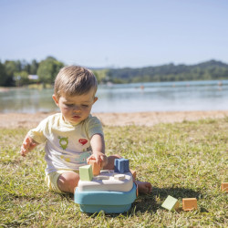 SMOBY Little Green Sorter in the Bioplastic Basket