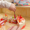 WOOPIE Birthday Cake for Cutting Candles Fruits 40 pcs.