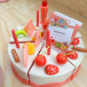 WOOPIE Birthday Cake for Cutting Candles Fruits 40 pcs.