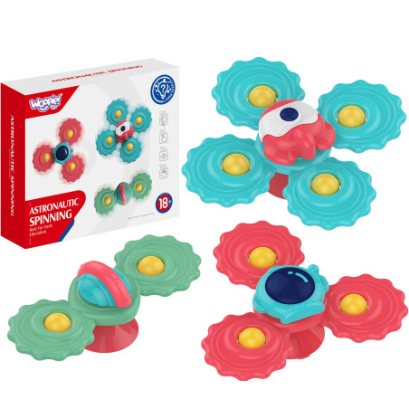 WOOPIE BABY Spinner Teether with Suction Cup Set of 3_20 PCS