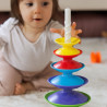 WOOPIE BABY Colorful Tower Puzzle Pyramid Educational 18m+