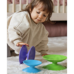 WOOPIE BABY Colorful Tower Puzzle Pyramid Educational 18m+