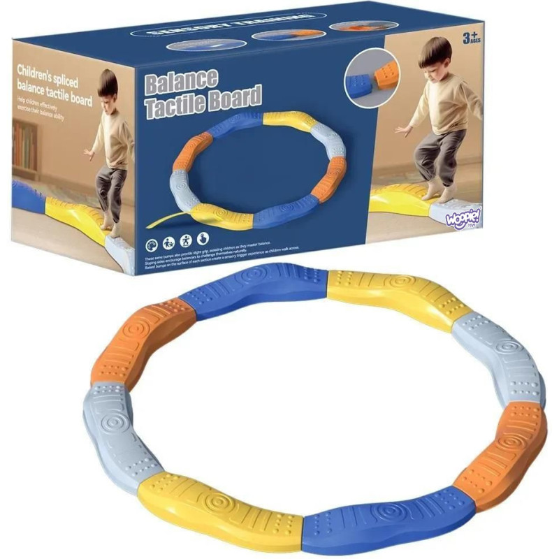 WOOPIE Modular Balance Beam Track Sensory Path Circle