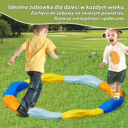 WOOPIE Modular Balance Beam Track Sensory Path Circle