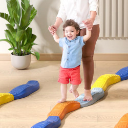WOOPIE Modular Balance Beam Track Sensory Path Circle
