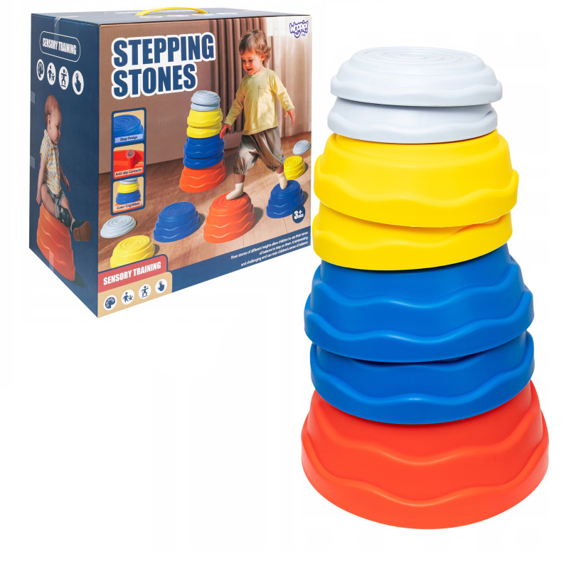 WOOPIE Balance Stones Sensory Balance Training 5 pcs
